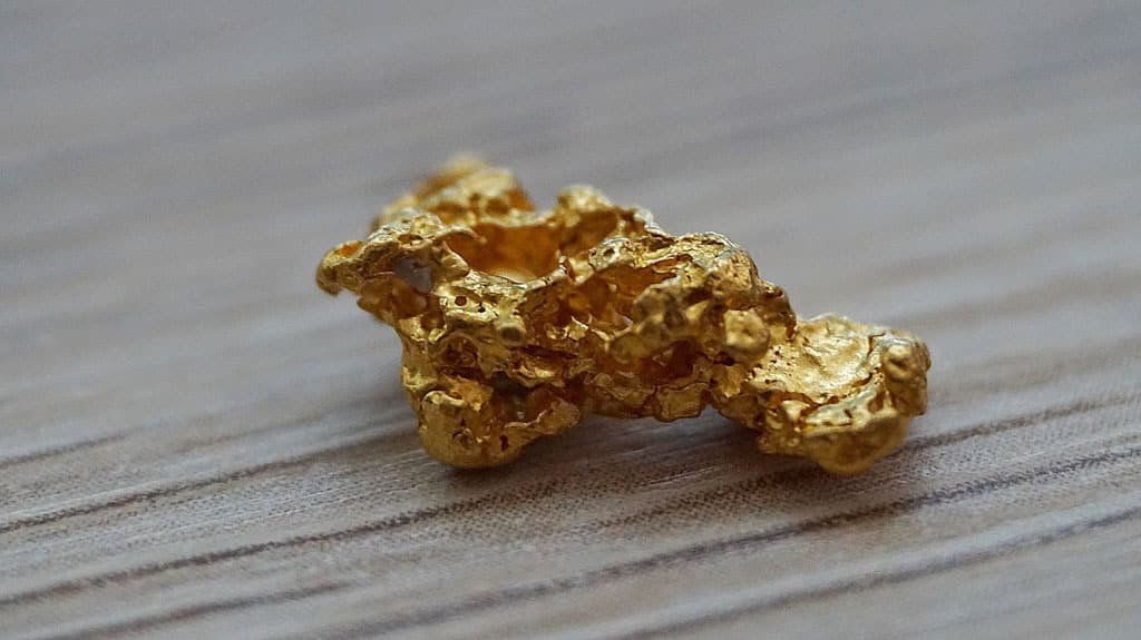 Unrefined Gold Nugget