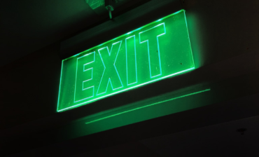 Exit sign