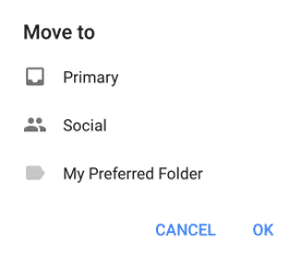 Gmail App Primary Folder