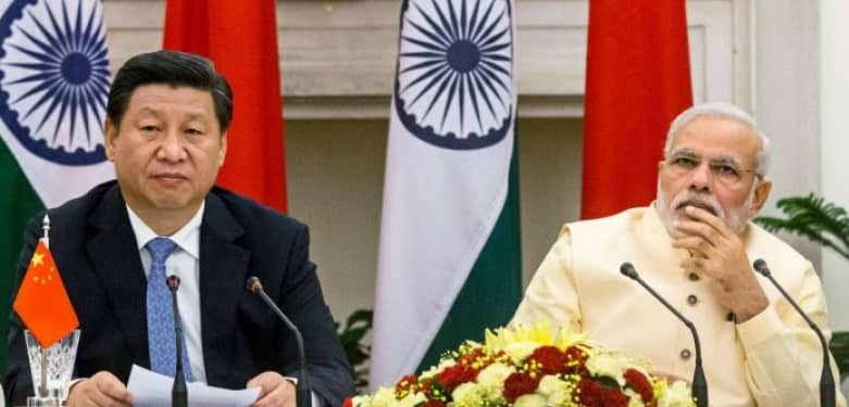 Chinese President and Indian PM
